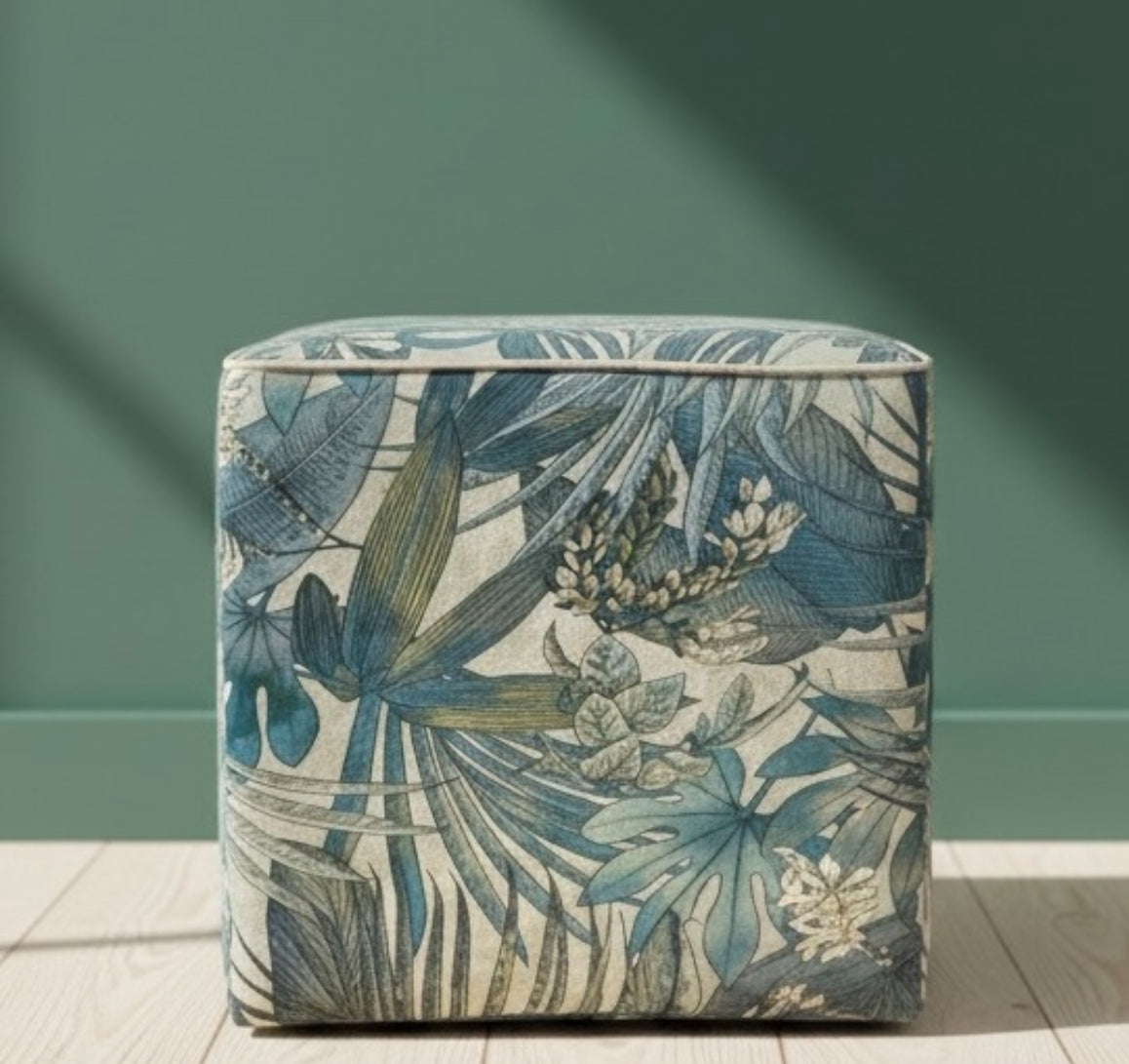 Jungle Doğal Pamuk Puf