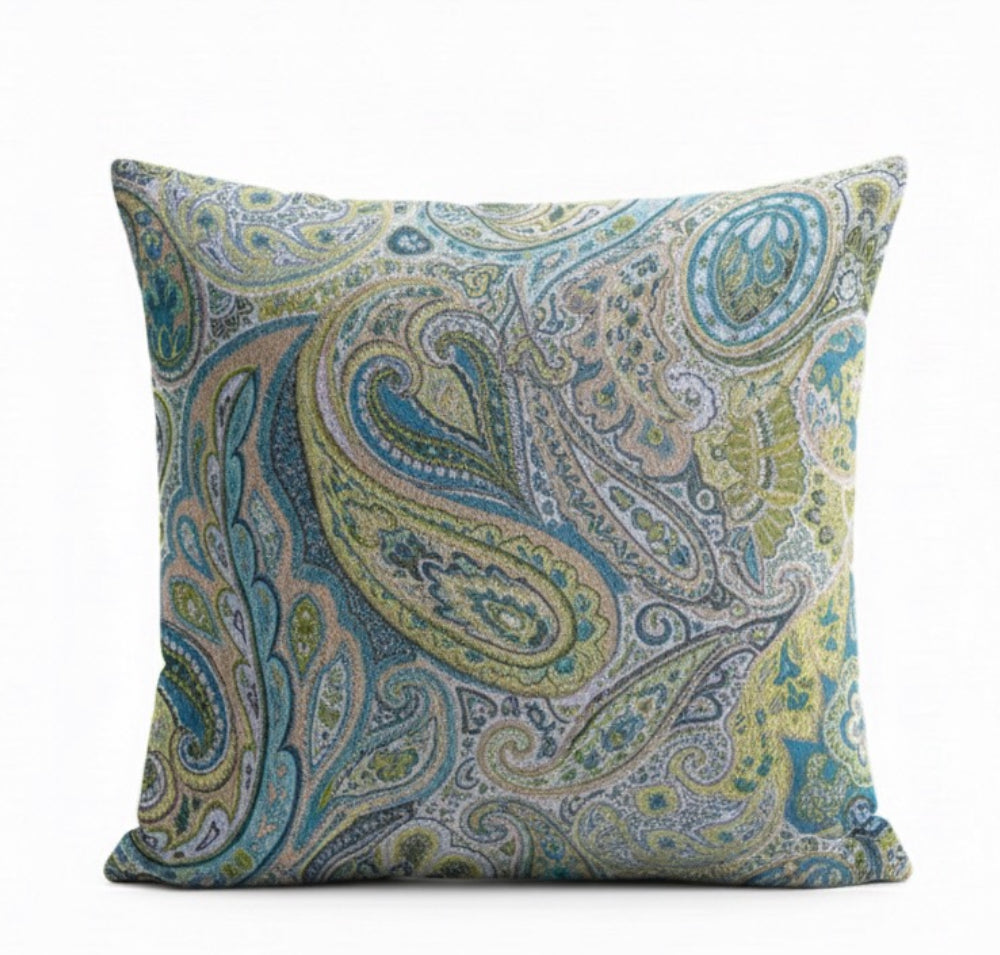 Core % 100 Pamuk Botanik Baskı Kırlent Kılıfı