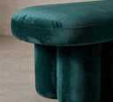 Ravello Petrol Yeşili Kadife Bench