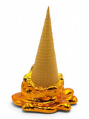 Dondurma Heykeli | Gold Düşen Opps! No.1 Pop Art | Koleksiyon Figürü
