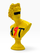 Apollo Heykeli | Sarı ART Graffiti Pop Art | Koleksiyon Figürü