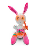 Pembe Beyaz Balon Tavşan Heykeli | WOW Graffiti Pop Art
