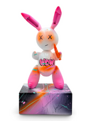 Pembe Beyaz Balon Tavşan Heykeli | Wow Graffiti Pop Art