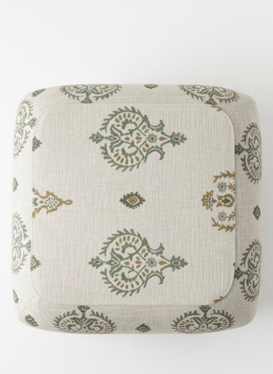 Thot, Pamuk Keten Puf/Yan Koltuk