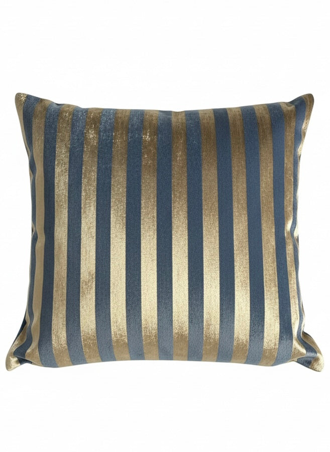 Safi, Çizgili Parlak Kadife Kırlent Kılıfı