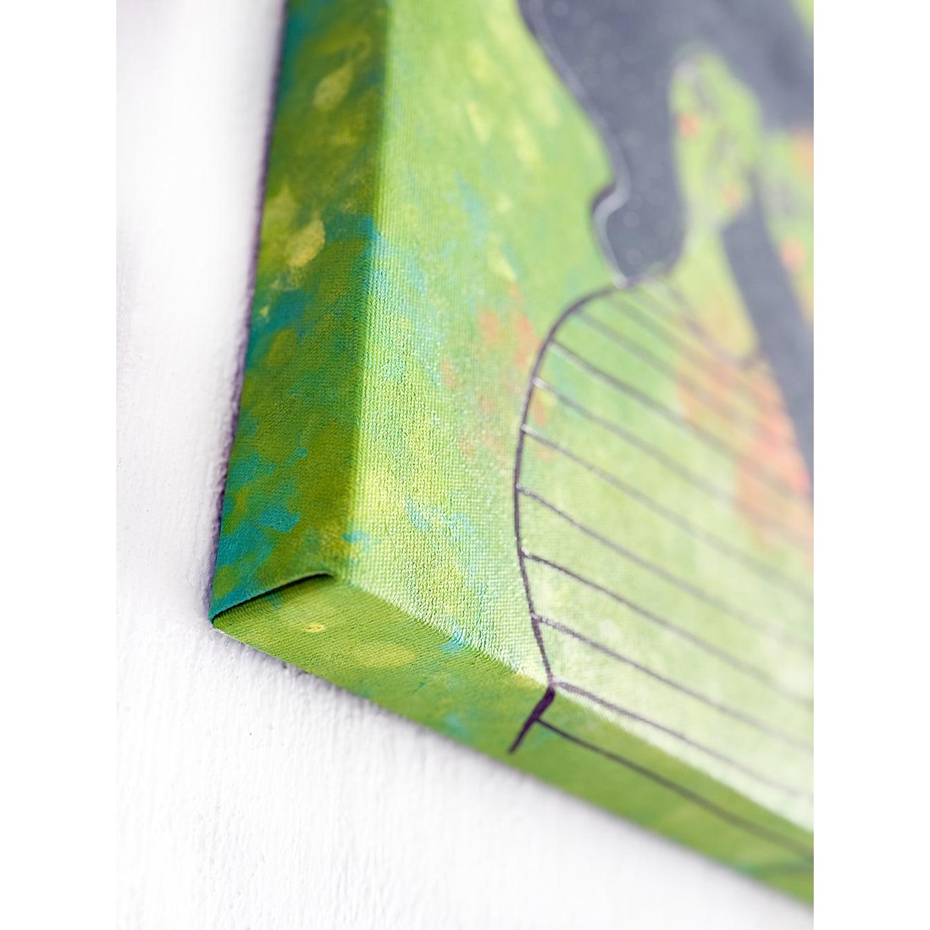 Kanvas Renkli Portre Serisi - 24