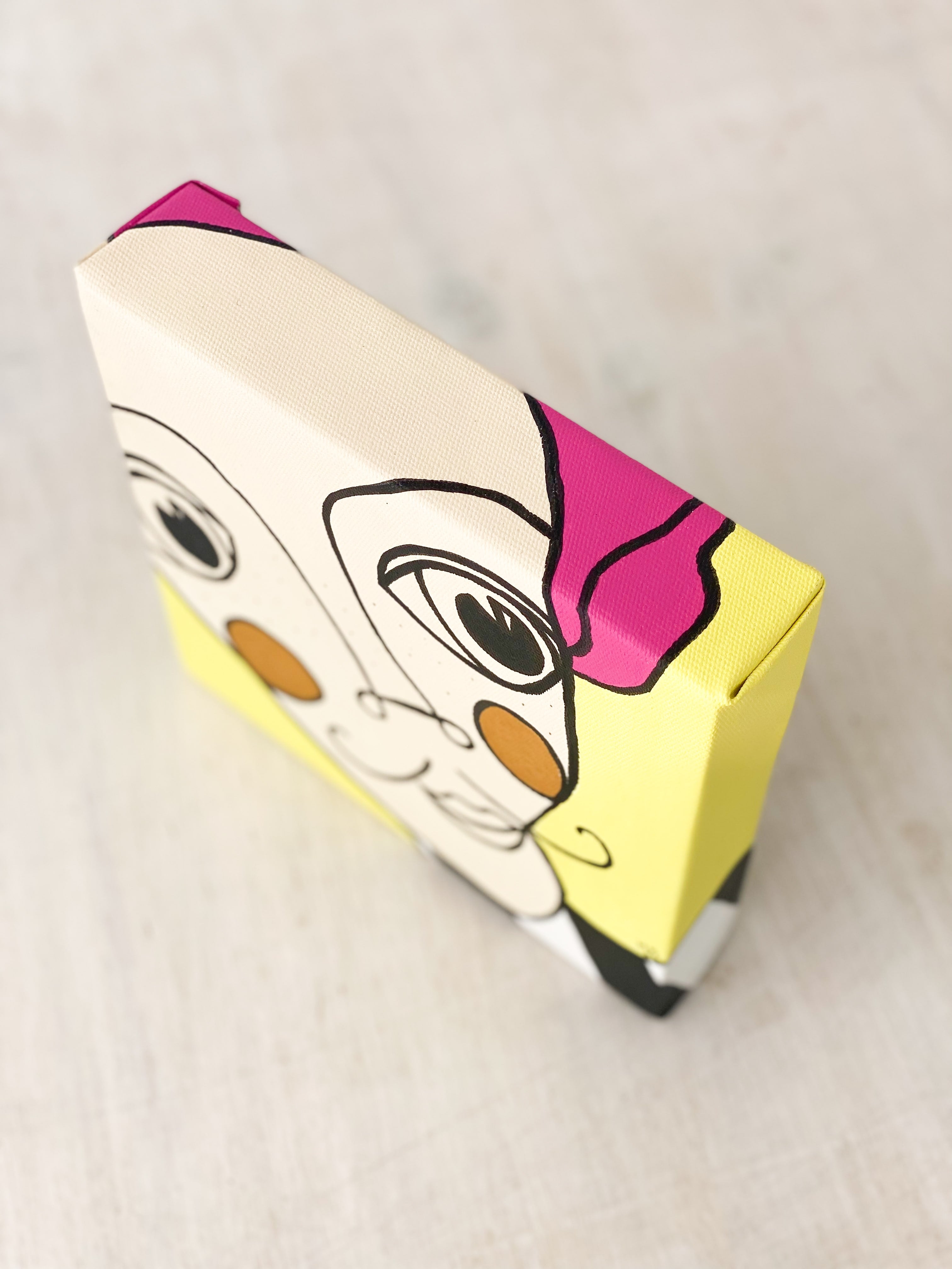 Kanvas Renkli Portre Serisi - 22