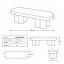 Ravello Karamel Kadife Bench