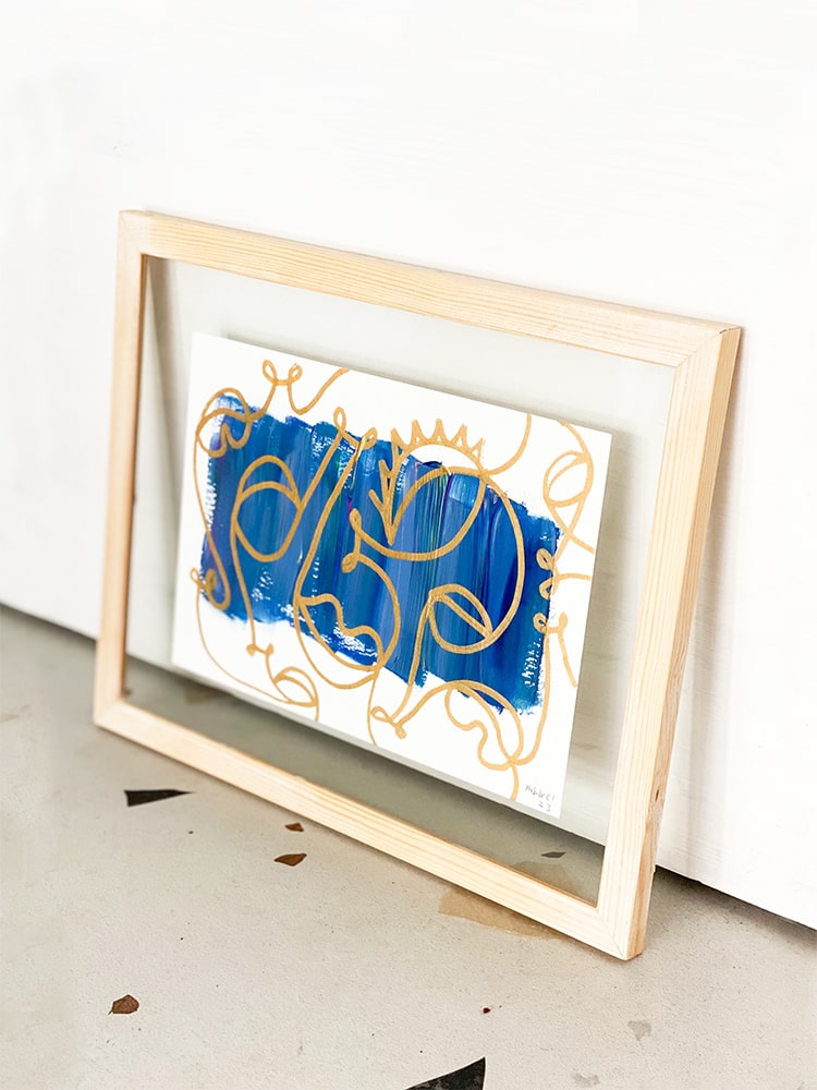 Ahşap Çerçeveli Resim - 40