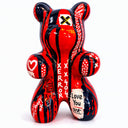 Pandy - Pop Art Oturan Panda Heykeli