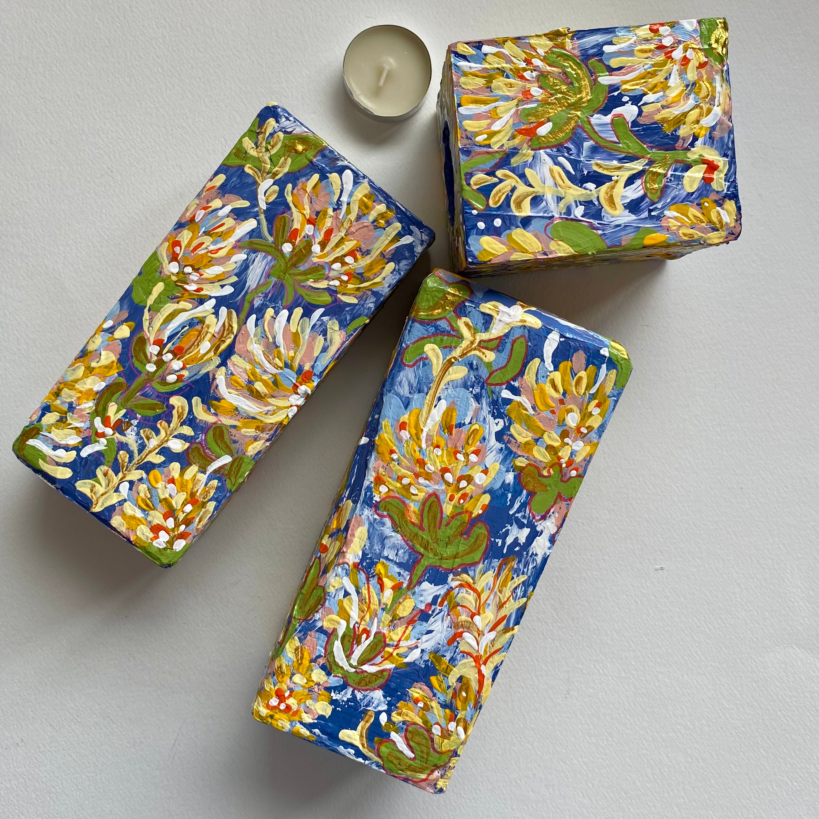 Monet Üçlü Tealight Seti