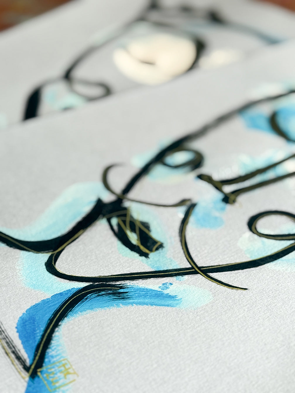 2'li Resim Kağıdı Çizgisel Portre Serisi- 20