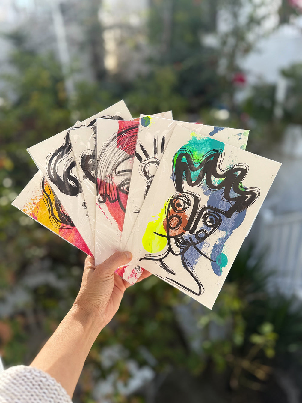 Resim Kağıdı Çizgisel Portre Serisi- 33