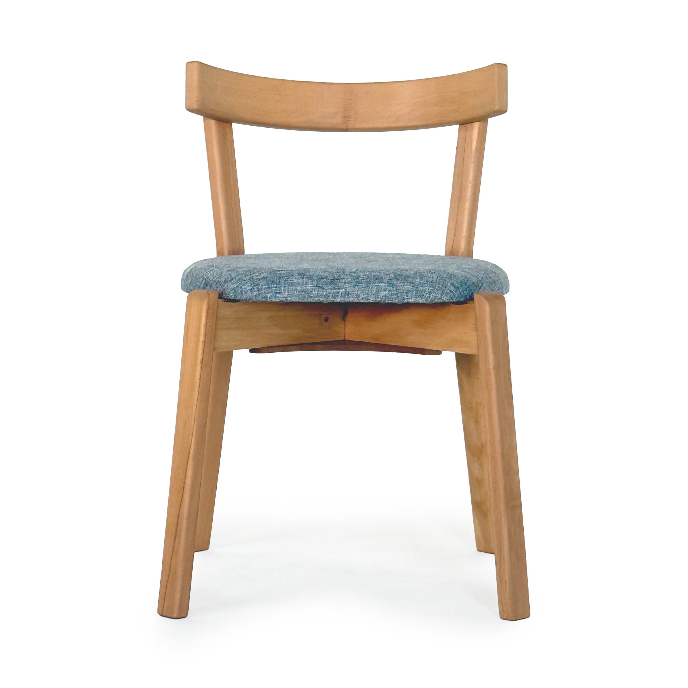 Arc Ahşap Kayın Sandalye Gri