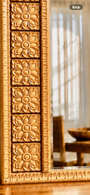 Ceneviz Ayna Masif Kayın-Ayna-Zen Hand Design-NowShopFun