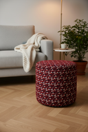 Desenli Modern Puf