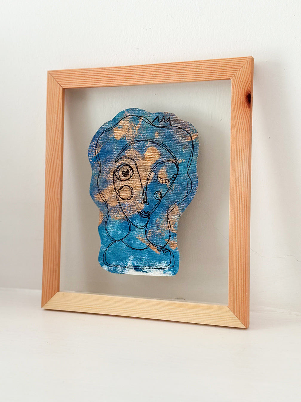 Ahşap Çerçeveli Resim | Orijinal İmzalı - 16