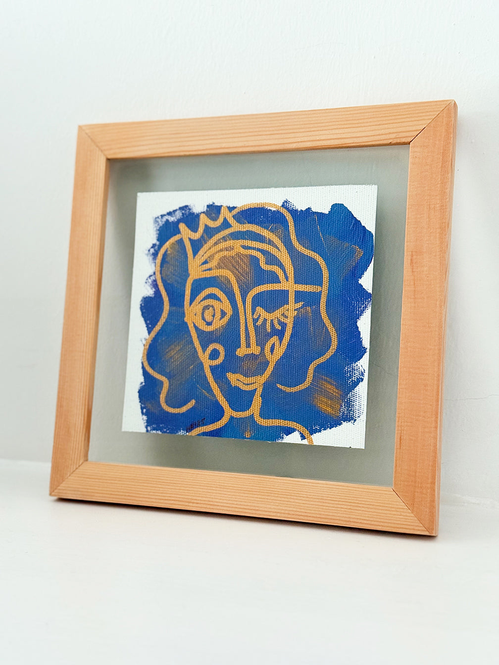 Ahşap Çerçeveli Resim  | Orijinal İmzalı  - 23