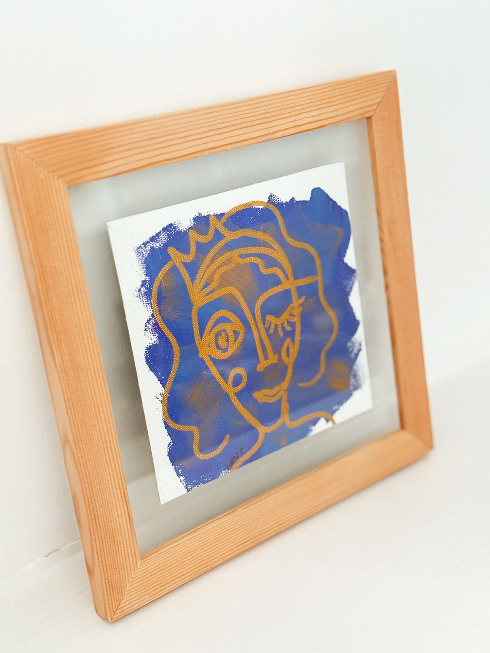 Ahşap Çerçeveli Resim  | Orijinal İmzalı  - 23