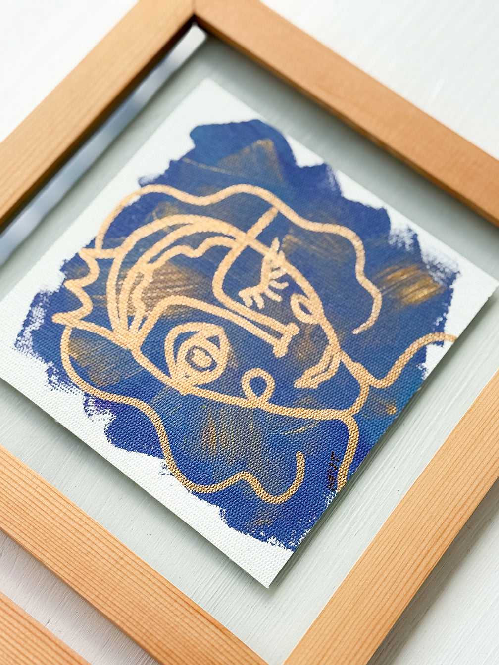 Ahşap Çerçeveli Resim  | Orijinal İmzalı  - 23