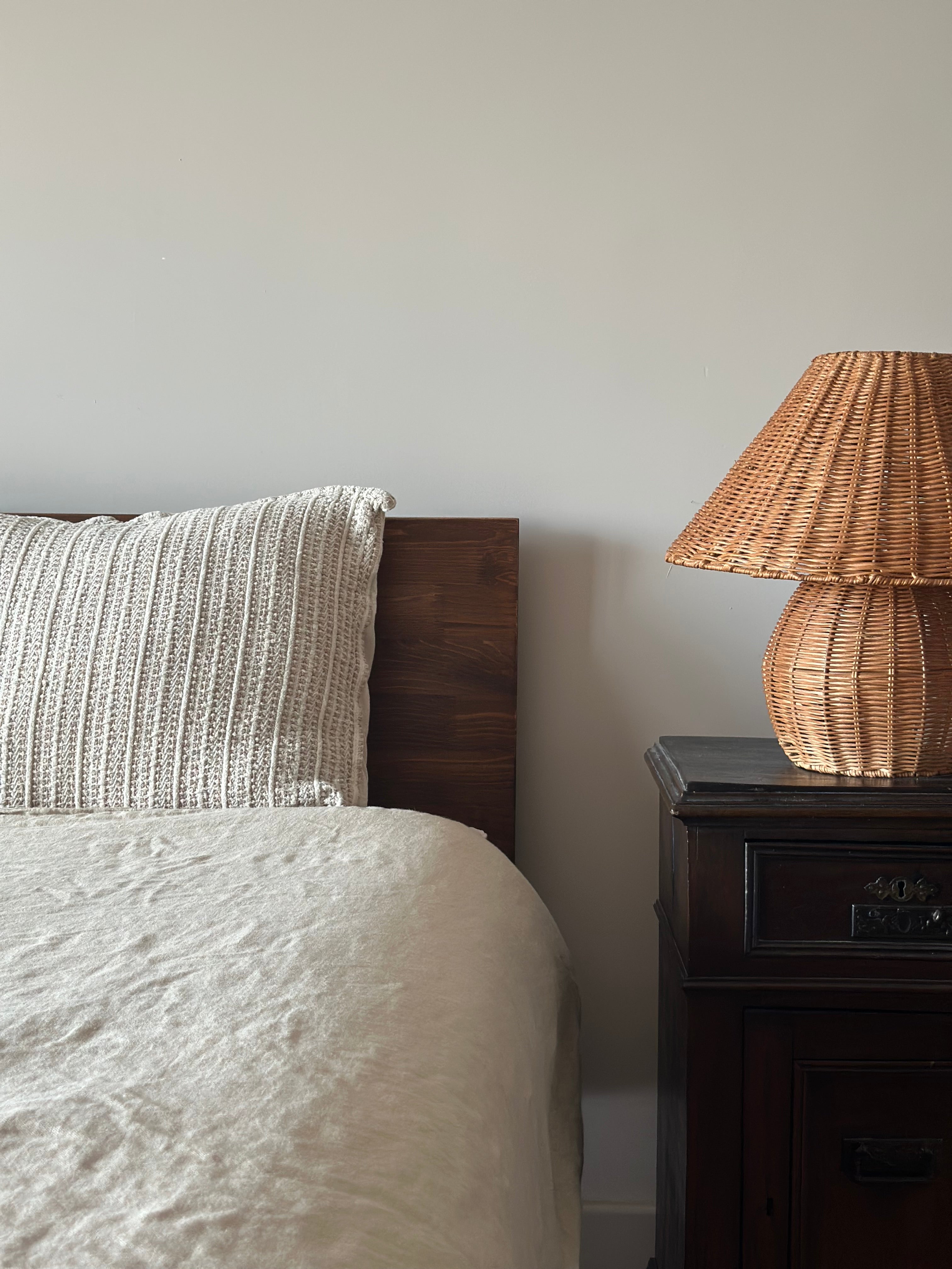 Truffle Büyük Rattan Abajur