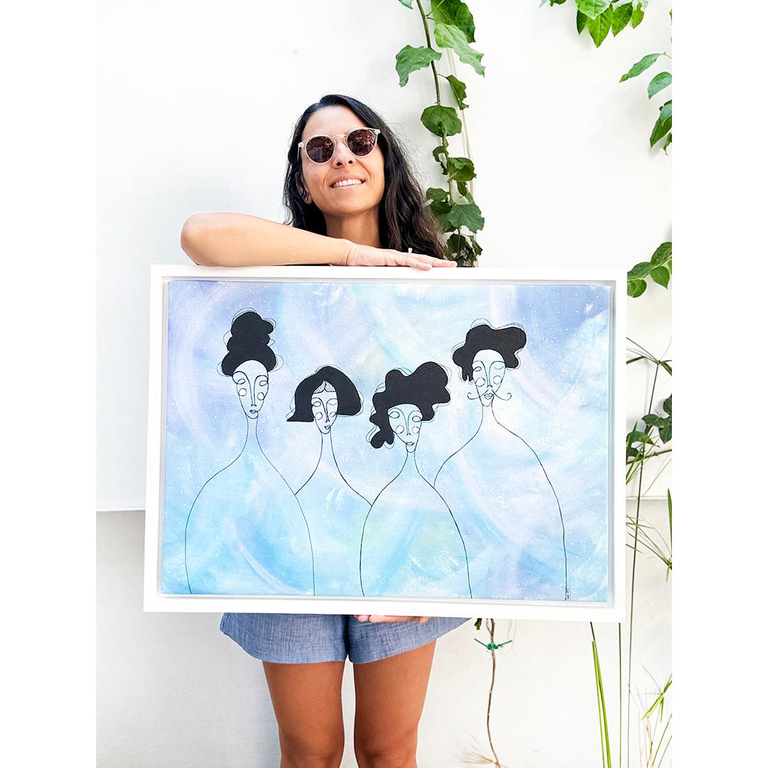 Canvas Color Portrait Series - 06