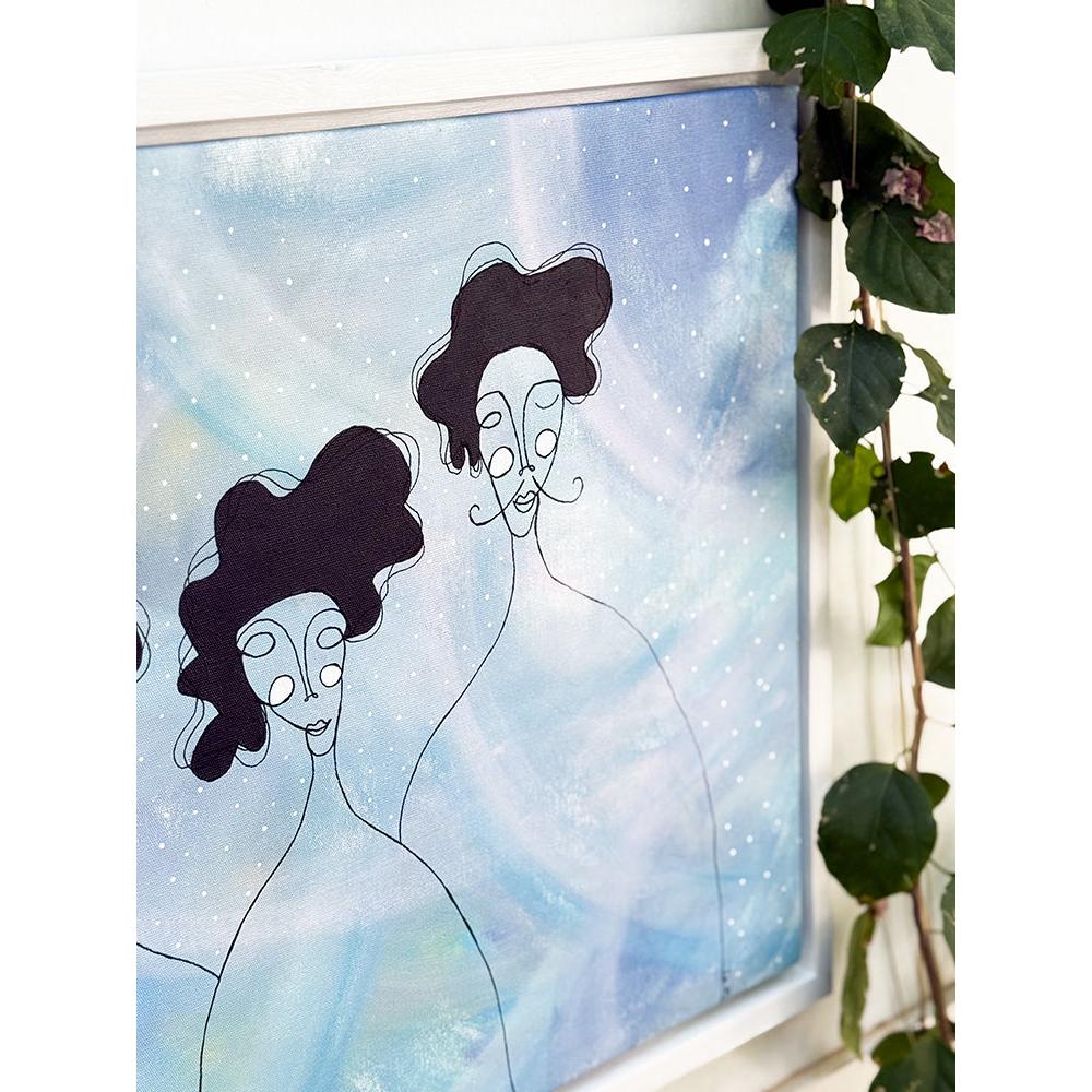 Canvas Color Portrait Series - 06