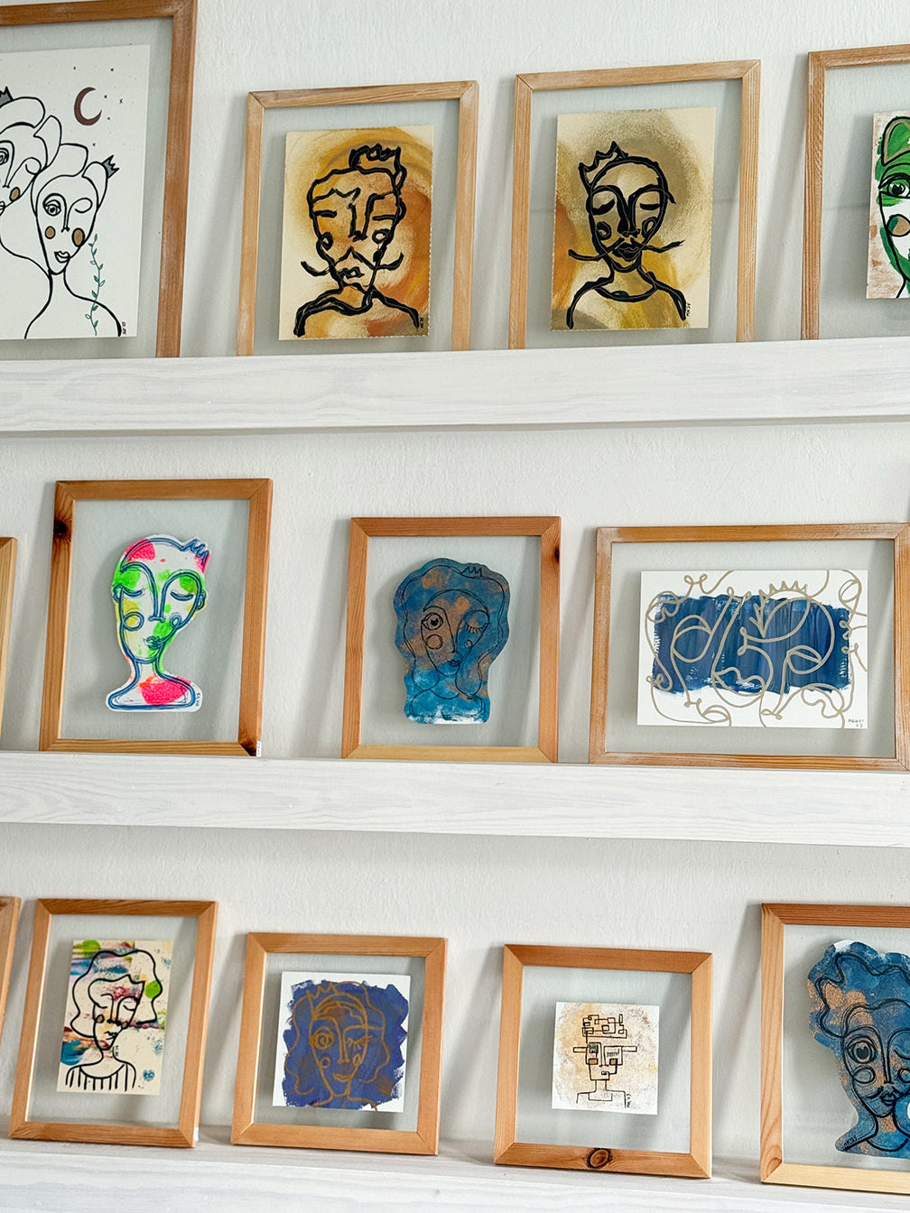 Ahşap Çerçeveli Resim | Orijinal İmzalı - 16