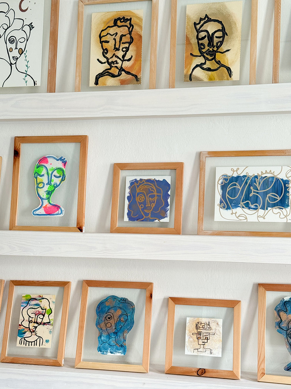 Ahşap Çerçeveli Resim  | Orijinal İmzalı  - 23