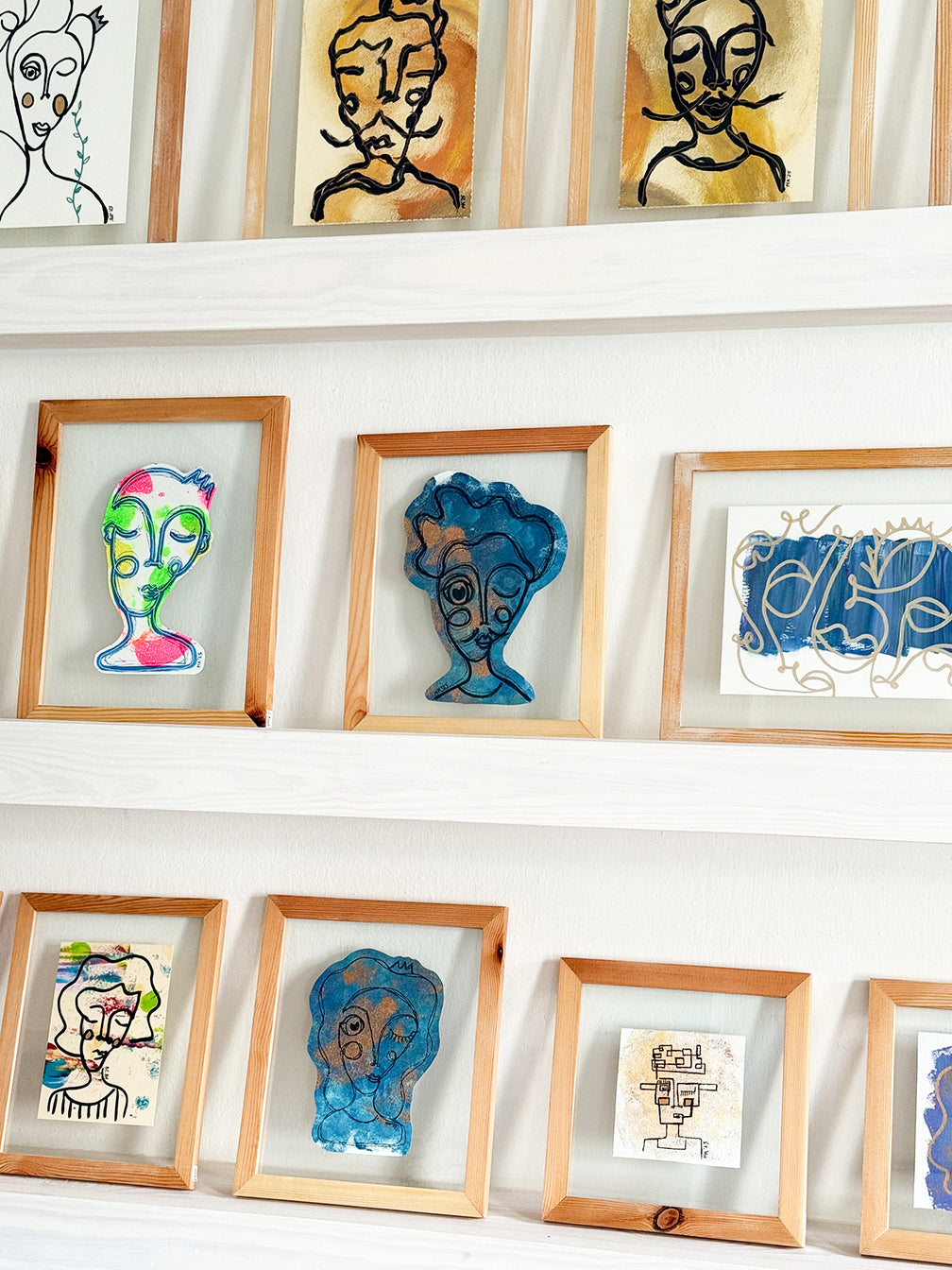 Ahşap Çerçeveli Resim | Orijinal İmzalı - 16