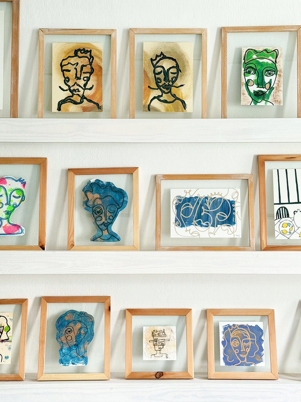 Ahşap Çerçeveli Resim | Orijinal İmzalı - 16