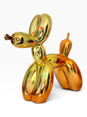 Jeff Koons Inspired Balloon Dog Xxlarge – Gold Balon Köpek Heykeli