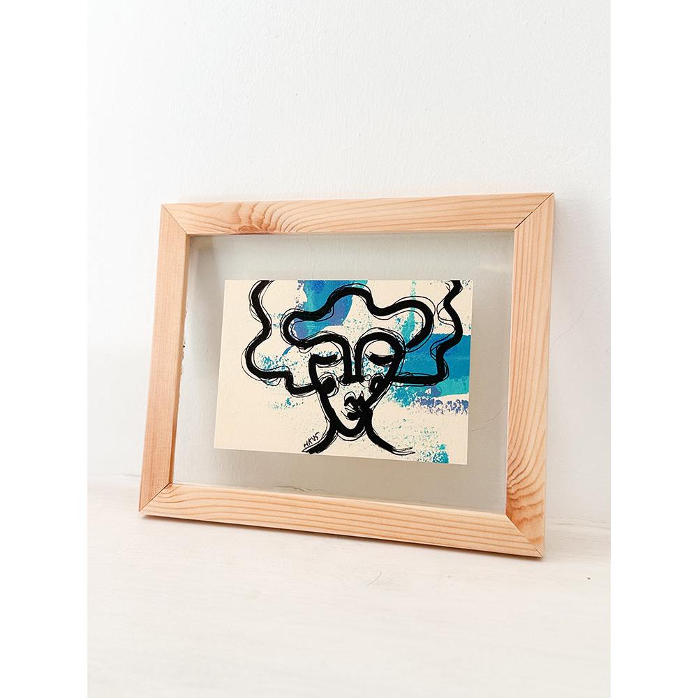 Ahşap Çerçeveli Resim - 40