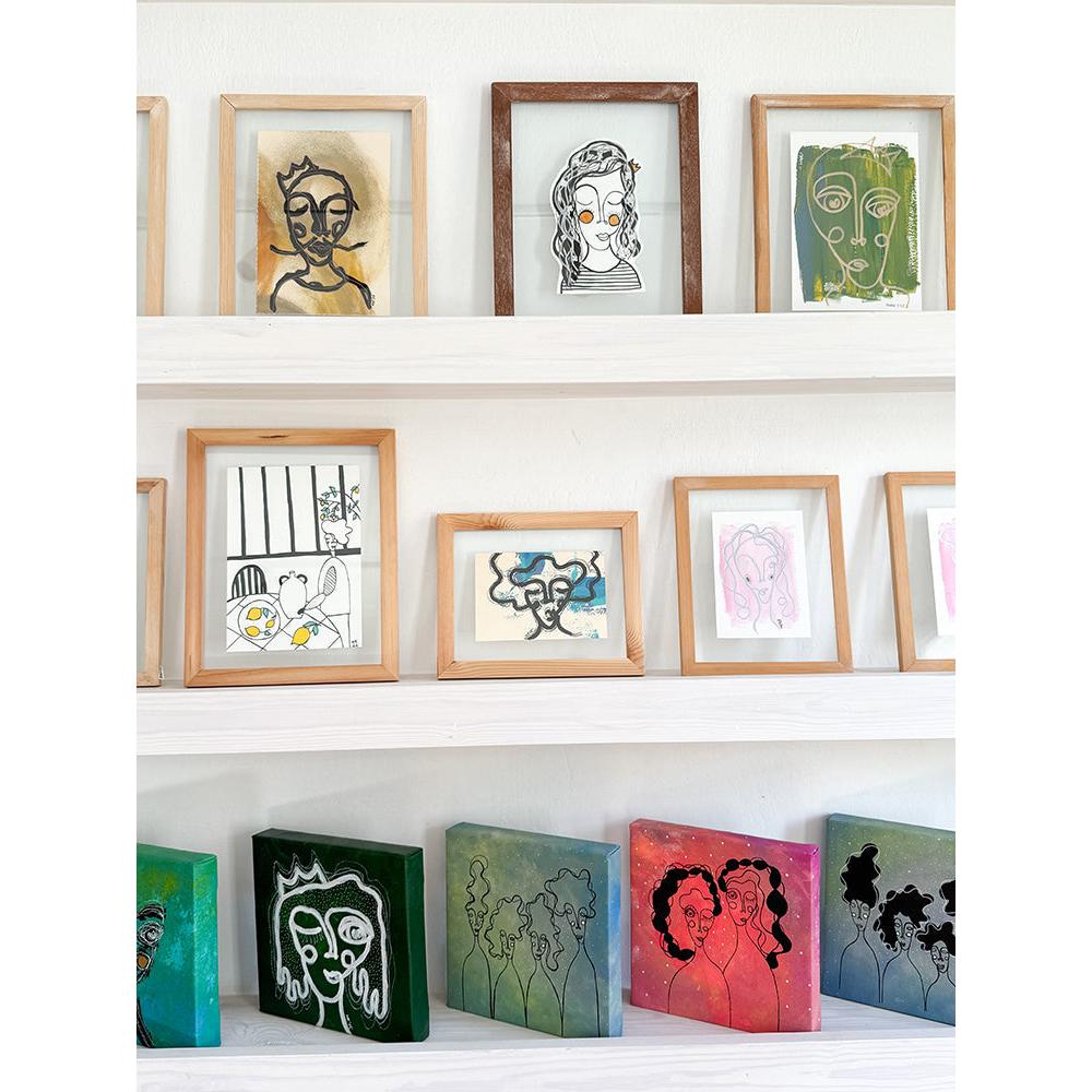 Ahşap Çerçeveli Resim - 40