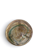 Round Glass El Yapımı Cam Sehpa Small