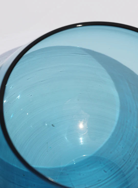 India S2 Stacking Vessel - Blue Brass Vazo