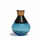 India S2 Stacking Vessel - Blue Brass Vazo