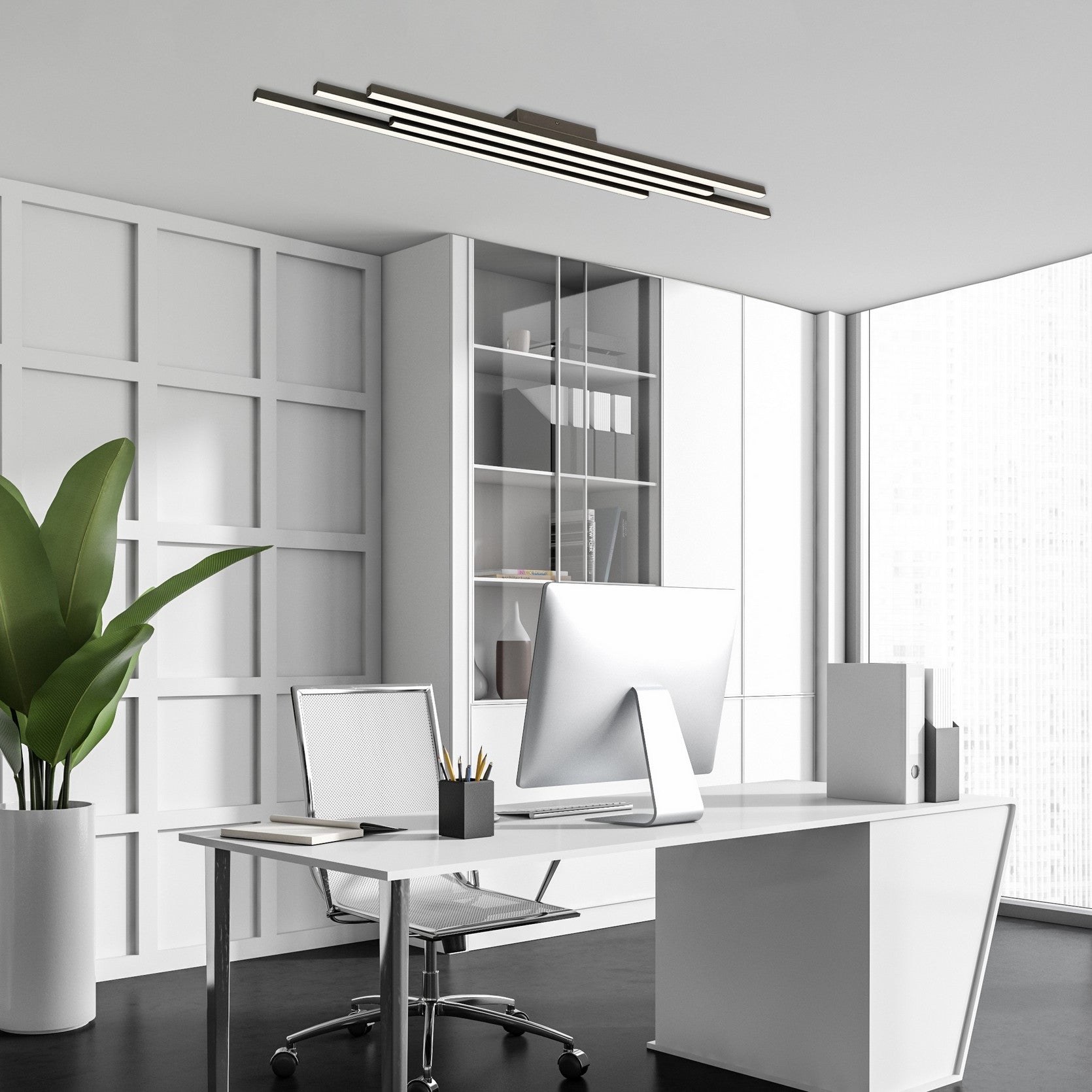 İnline Plafonyer Lineer Led Avize