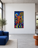 Inner Fold Tablo | 80 × 150 Cm