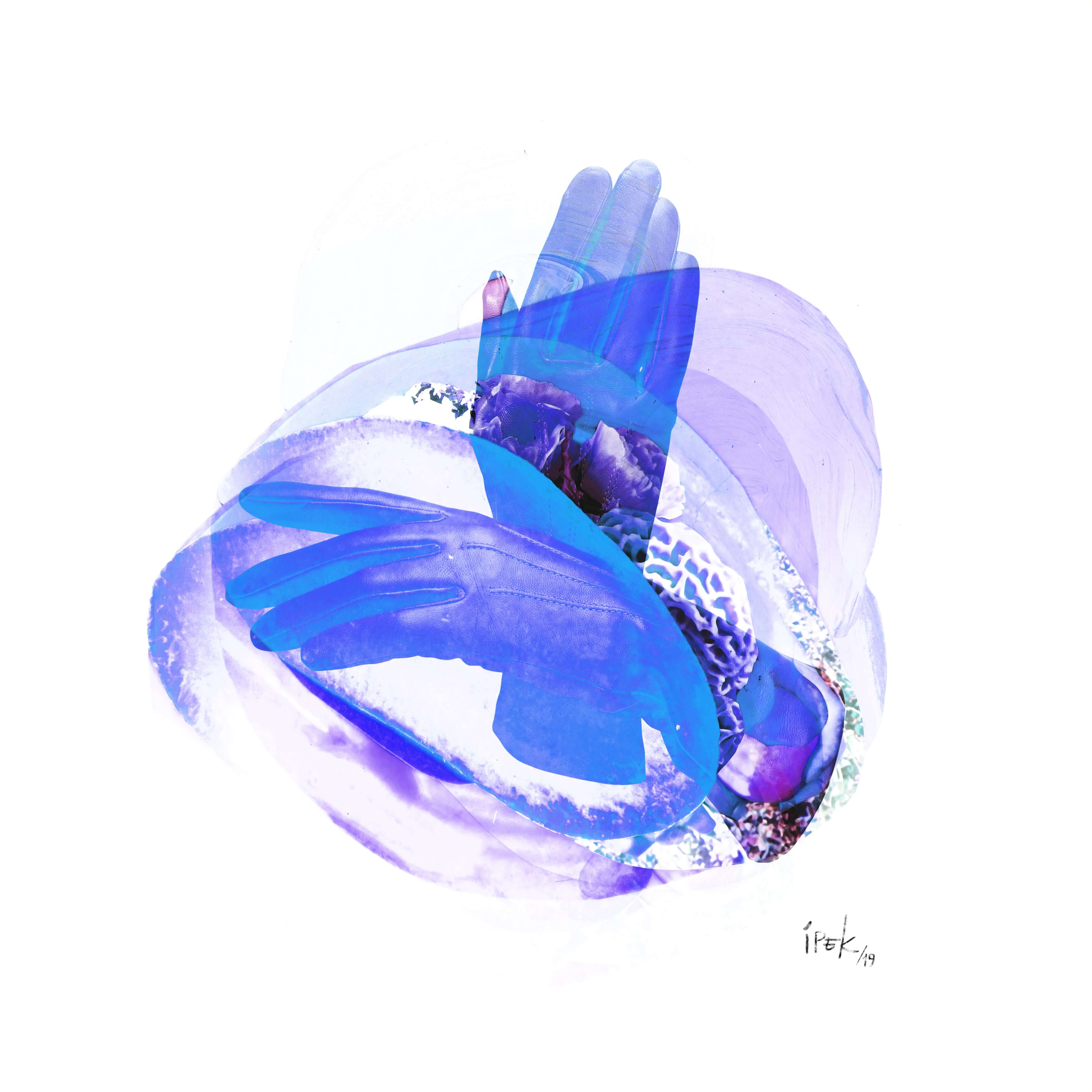 İpek Kerse - Blue As Medium 3'lü Set Fine Art Baskı
