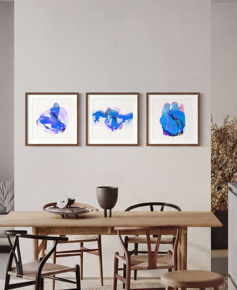 İpek Kerse Blue As Medium Fine Art Baskı