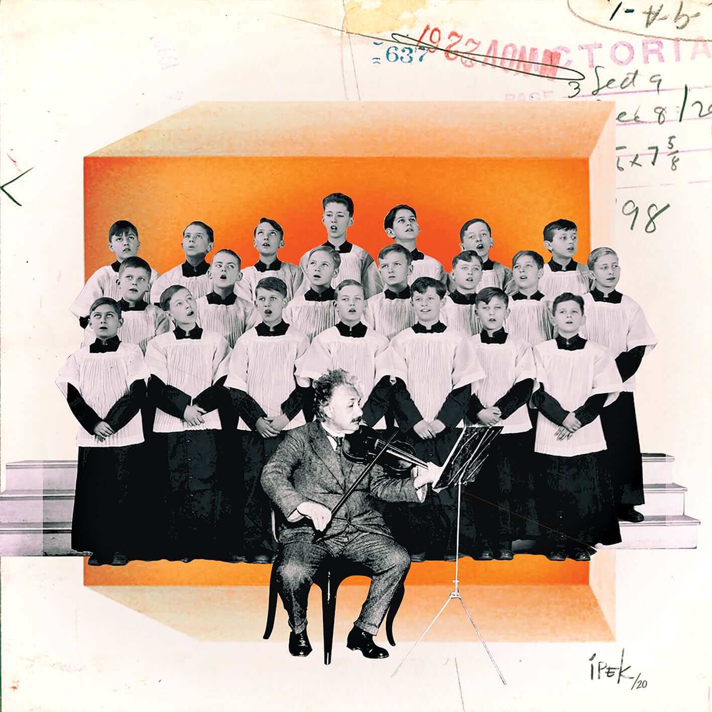 İpek Kerse - Collage Party 3' lü Set Fine Art Baskı