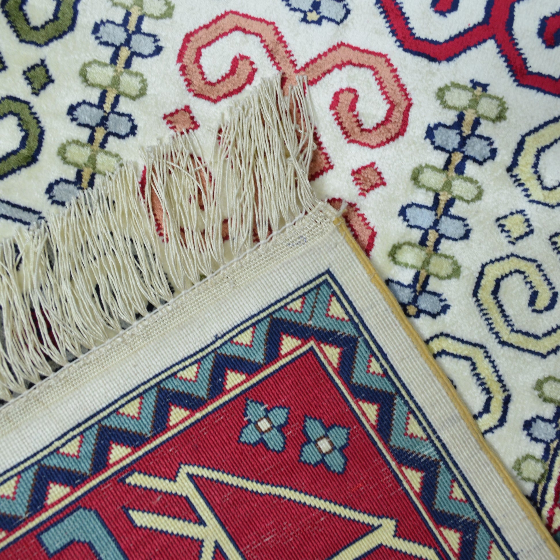 İpekten El Dokuma Kafkas Halısı 203x305 cm (6.19 m²)-Kilim & Halı-KilimCo-NowShopFun