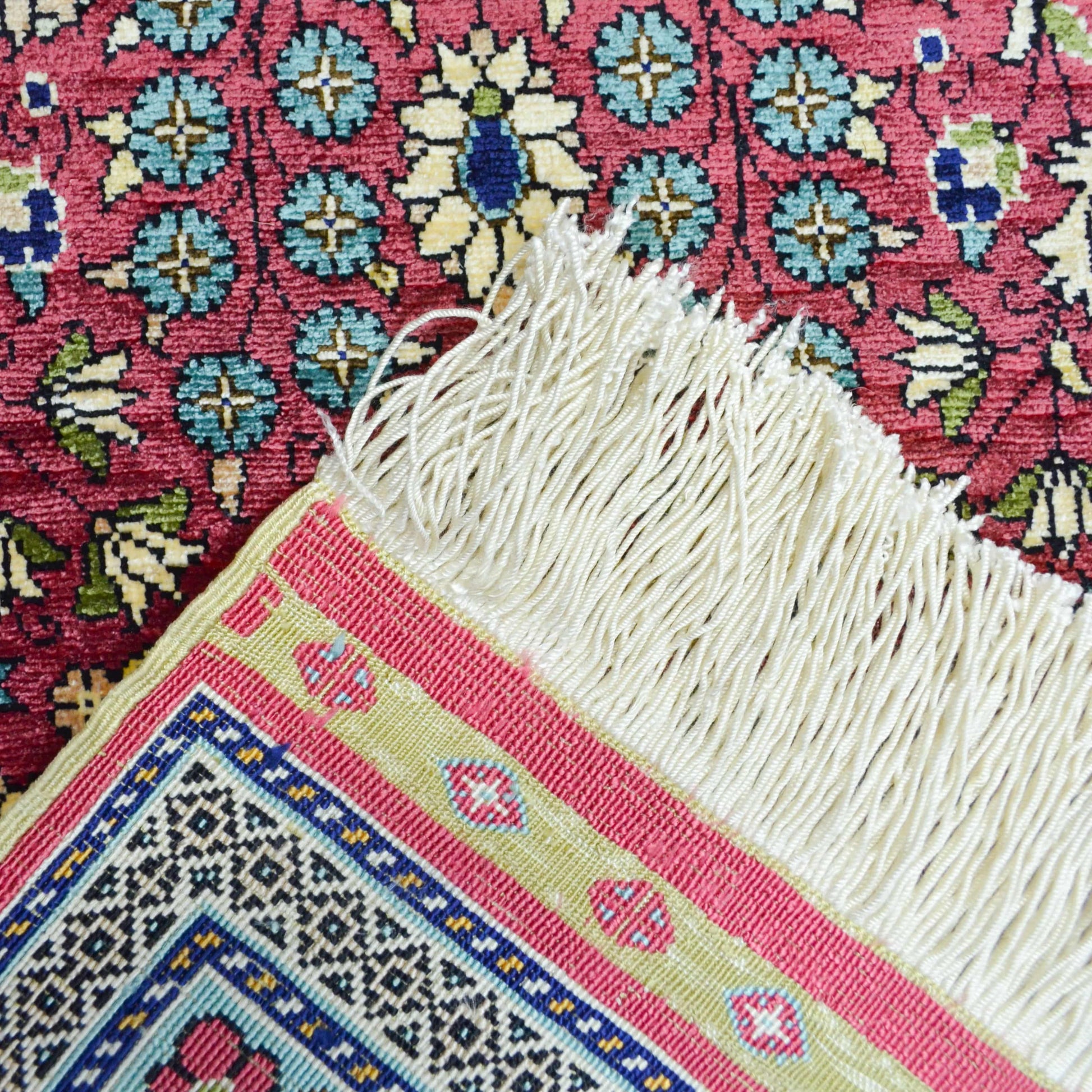 İpekten El Dokuma Kayseri Halısı Yolluk 73x215 cm-Kilim & Halı-KilimCo-NowShopFun