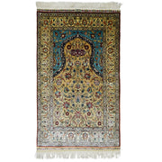 İpekten El Dokuma Mihraplı Seccade Kayseri Halısı 81x138 cm-Kilim & Halı-KilimCo-NowShopFun