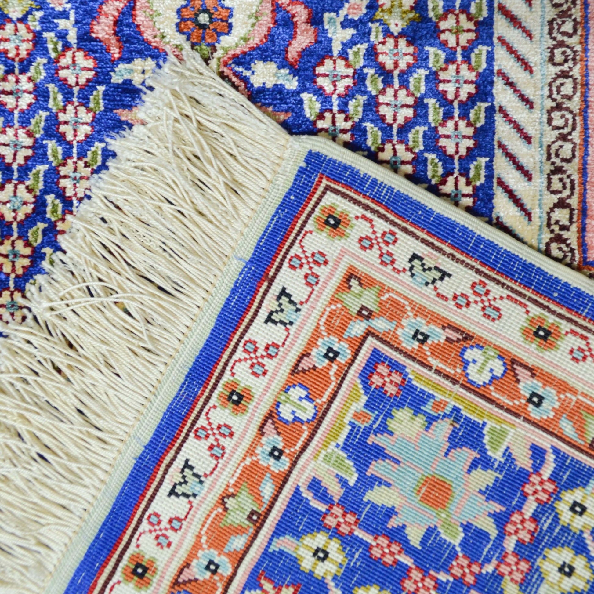 İpekten El Dokuma Namazlık Kayseri Halısı 78x116 cm-Kilim & Halı-KilimCo-NowShopFun
