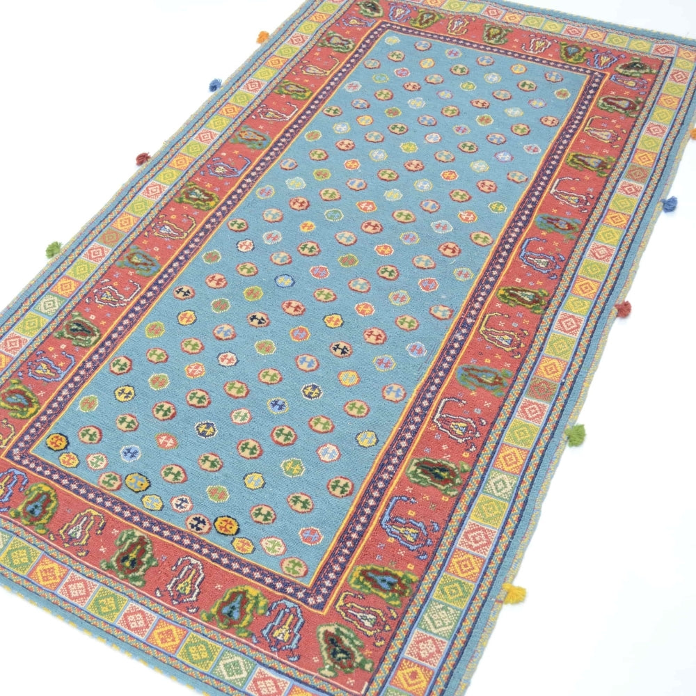 İran Zolanvari El Dokuma Sumak Kilim