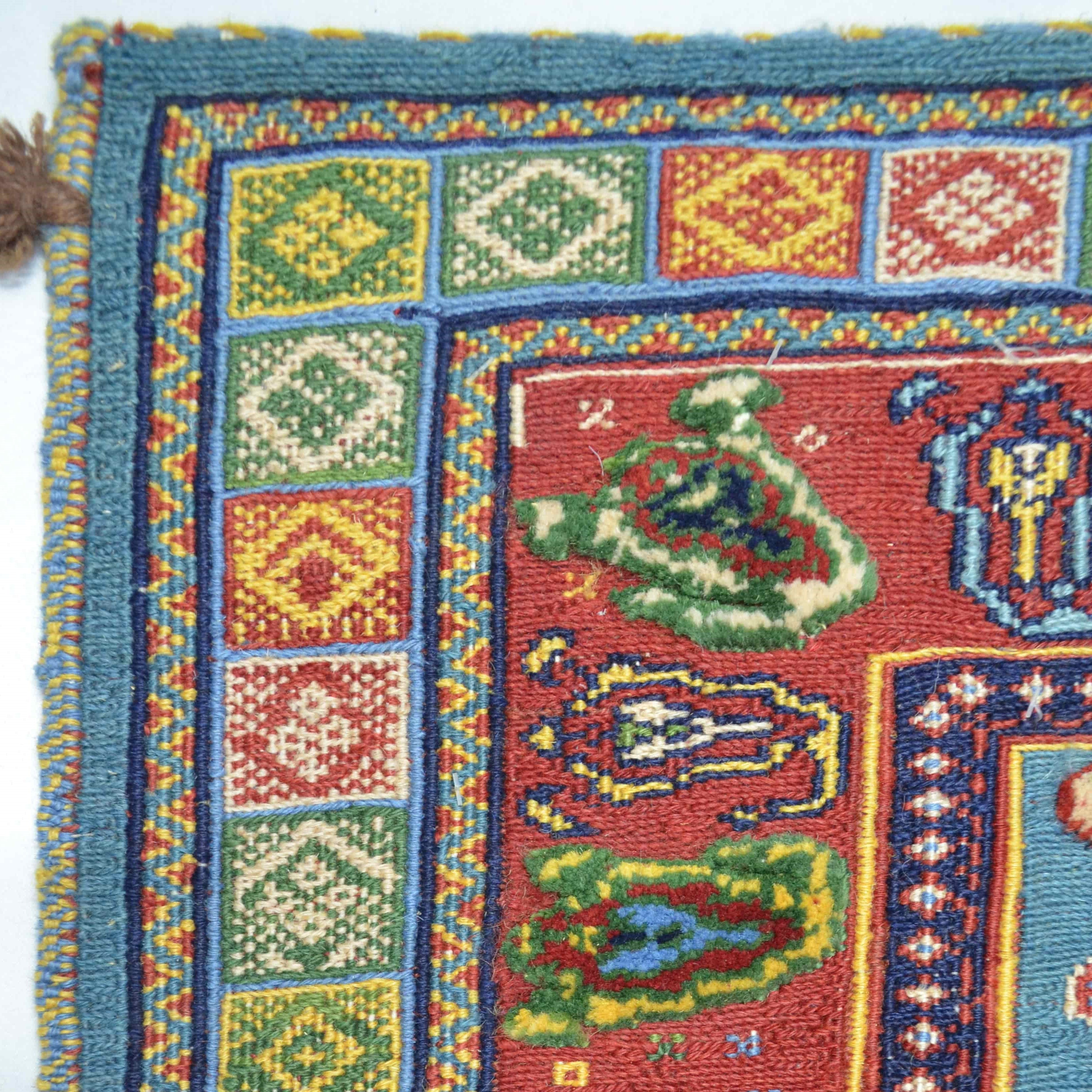 İran Zolanvari El Dokuma Sumak Kilim