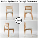 İrem Masif Kayın Sandalye (2'li Set)