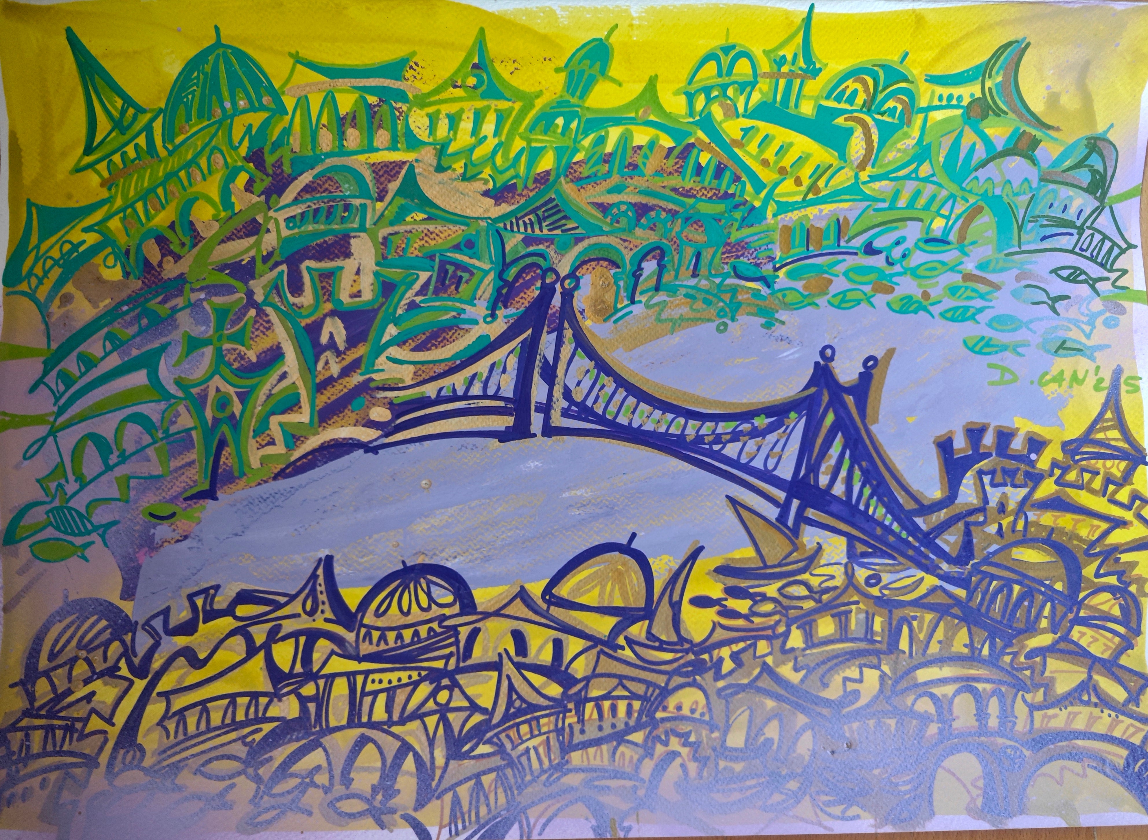 “Işığın İçinde İstanbul” Tablo